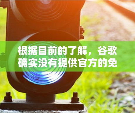 根据目前的了解，谷歌确实没有提供官方的免费加速器服务。所有加速器都必须付费使用。以下是关于加速器的详细信息