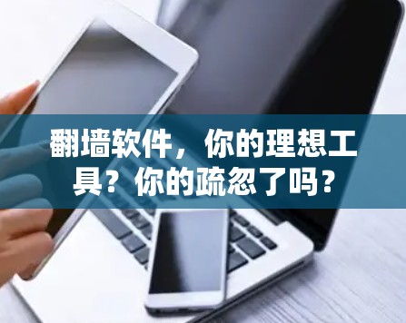 翻墙软件，你的理想工具？你的疏忽了吗？