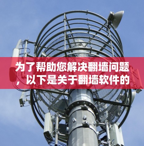 为了帮助您解决翻墙问题，以下是关于翻墙软件的建议