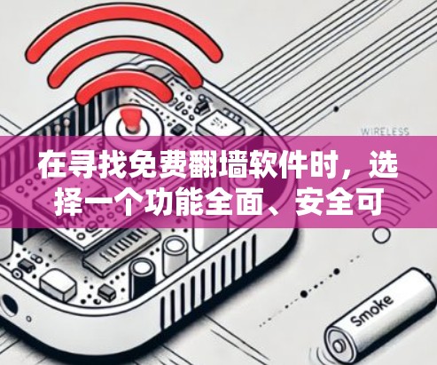 在寻找免费翻墙软件时，选择一个功能全面、安全可靠且兼容性的软件会是个不错的选择。以下是一些推荐的免费翻墙软件，它们各有特点，适合不同的需求