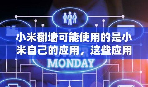 小米翻墙可能使用的是小米自己的应用，这些应用可能包含不同版本，根据用户的需求选择使用。以下是对这种功能的详细分析