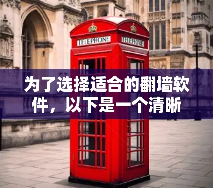 为了选择适合的翻墙软件，以下是一个清晰的步骤指南