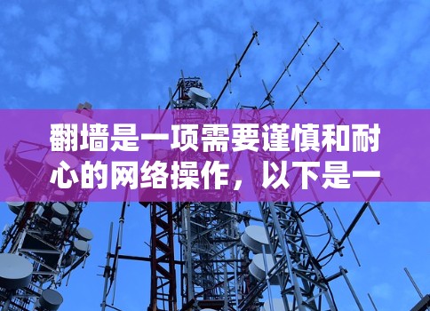 翻墙是一项需要谨慎和耐心的网络操作，以下是一步步的解决方案