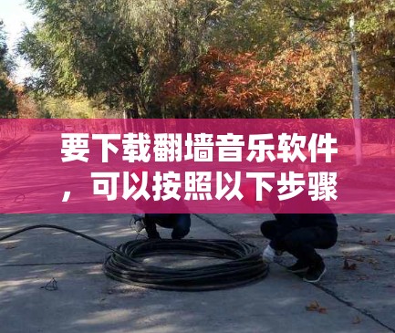 要下载翻墙音乐软件，可以按照以下步骤进行操作