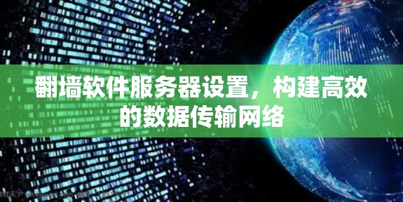 翻墙软件服务器设置，构建高效的数据传输网络