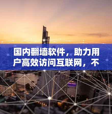 国内翻墙软件，助力用户高效访问互联网，不容错过！