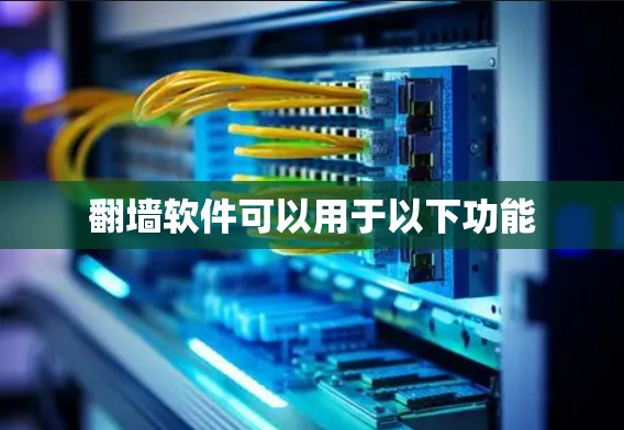 翻墙软件可以用于以下功能 翻墙软件可以用于以下功能