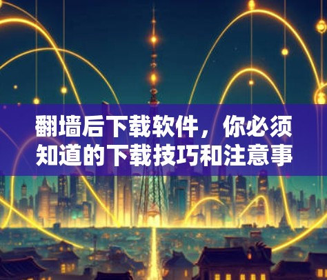 翻墙后下载软件,你必须知道的下载技巧和注意事项 翻墙后下载软件,你必须知道的下载技巧和注意事项