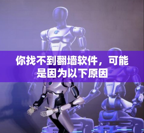 你找不到翻墙软件,可能是因为以下原因 你找不到翻墙软件,可能是因为以下原因