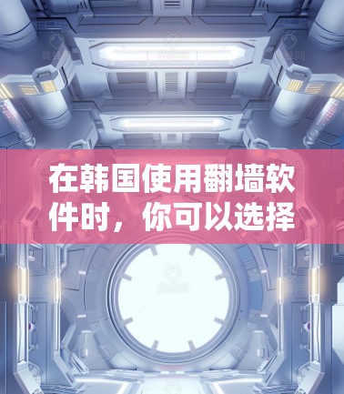 在韩国使用翻墙软件时,你可以选择以下几种常见且受欢迎的选项 在韩国使用翻墙软件时,你可以选择以下几种常见且受欢迎的选项