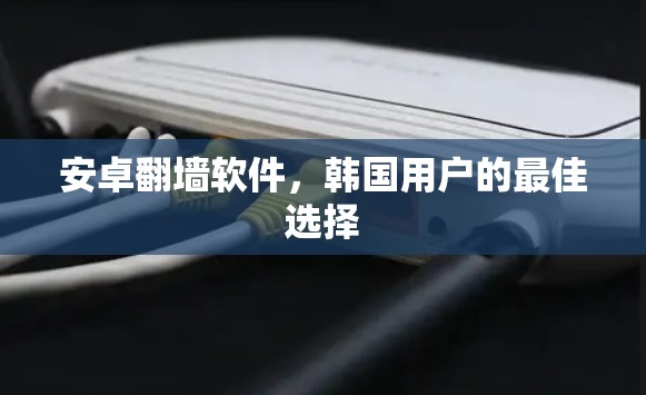 安卓翻墙软件,韩国用户的最佳选择 安卓翻墙软件,韩国用户的最佳选择