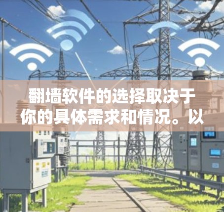 翻墙软件的选择取决于你的具体需求和情况。以下是几种常见的翻墙软件推荐,涵盖不同的需求 翻墙软件的选择取决于你的具体需求和情况。以下是几种常见的翻墙软件推荐,涵盖不同的需求
