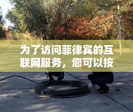 为了访问菲律宾的互联网服务,您可以按照以下步骤进行操作 为了访问菲律宾的互联网服务,您可以按照以下步骤进行操作
