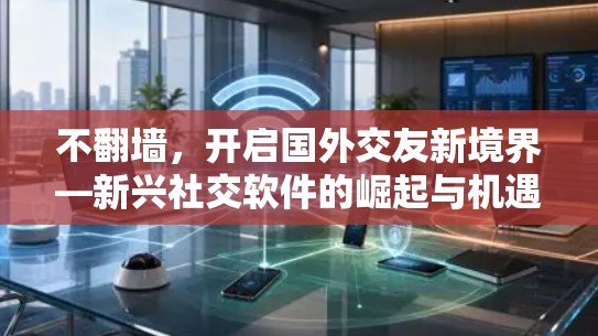 不<strong>翻墙</strong>，开启国外交友新境界—新兴社交软件的崛起与机遇