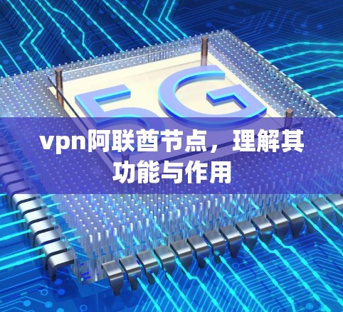 vpn阿联酋节点,理解其功能与作用 vpn阿联酋节点,理解其功能与作用