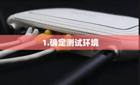 1.确定测试环境 1.确定测试环境