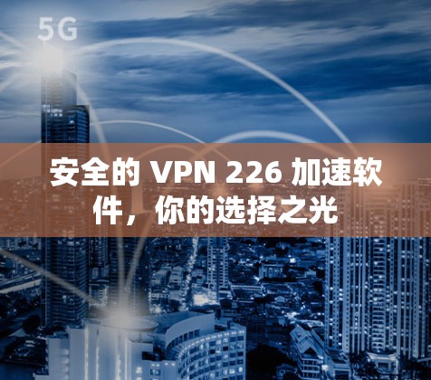 安全的 VPN 226 加速软件,你的选择之光 安全的 VPN 226 加速软件,你的选择之光