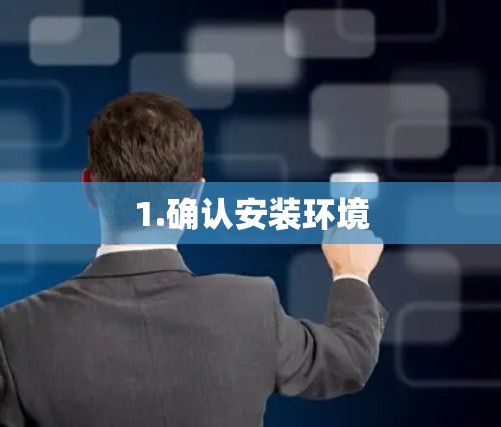 1.确认安装环境 1.确认安装环境