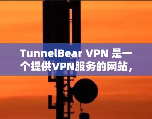 TunnelBear VPN 是一个提供VPN服务的网站，允许用户访问世界各地的网络服务。以下是关于 TunnelBear VPN 号程的信息