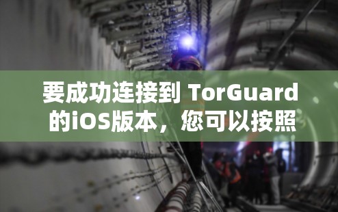 要成功连接到 TorGuard 的iOS版本,您可以按照以下步骤进行操作 要成功连接到 TorGuard 的iOS版本,您可以按照以下步骤进行操作
