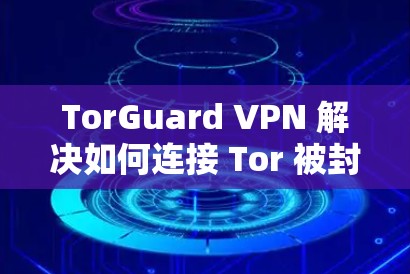 TorGuard VPN 解决如何连接 Tor 被封威胁的挑战