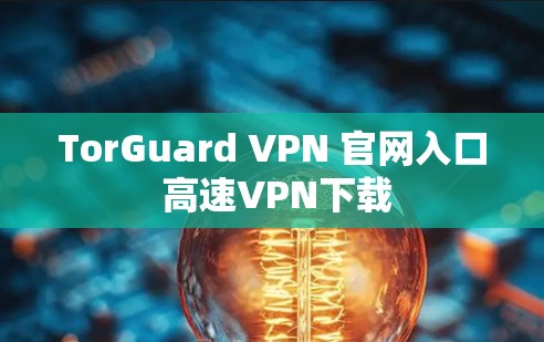TorGuard VPN 官网入口 高速VPN下载