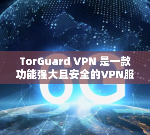 TorGuard VPN 是一款功能强大且安全的VPN服务，以其多样化的功能和多种安全措施著称。以下是对其功能的评测
