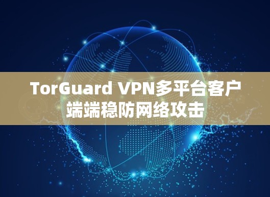 TorGuard VPN多平台客户端端稳防网络攻击 TorGuard VPN多平台客户端端稳防网络攻击