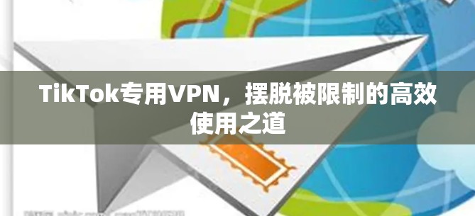 TikTok专用VPN,摆脱被限制的高效使用之道 TikTok专用VPN,摆脱被限制的高效使用之道