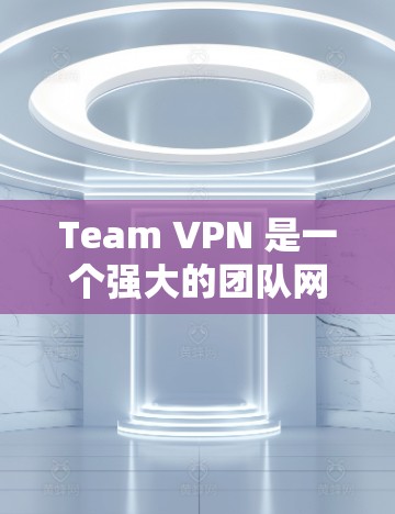 Team VPN 是一个强大的团队网络管理工具，帮助团队成员访问外部网络资源。以下是对 Team VPN 的评测和详细指南
