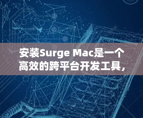 安装Surge Mac是一个高效的跨平台开发工具,支持多种开发语言和协议。以下是一个详细的安装和配置指南 安装Surge Mac是一个高效的跨平台开发工具,支持多种开发语言和协议。以下是一个详细的安装和配置指南