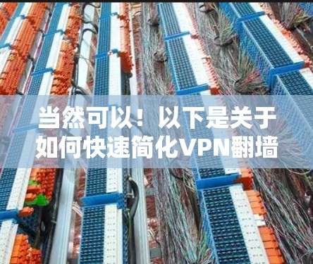 当然可以!以下是关于如何快速简化VPN翻墙软件和梯子的实用指南 当然可以!以下是关于如何快速简化VPN翻墙软件和梯子的实用指南