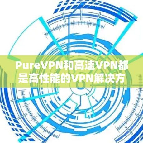 PureVPN和高速VPN都是高性能的VPN解决方案，但它们有不同的特点和适用场景。以下是它们的主要区别以及在<strong>机场</strong>节点和高速连接上的适用性