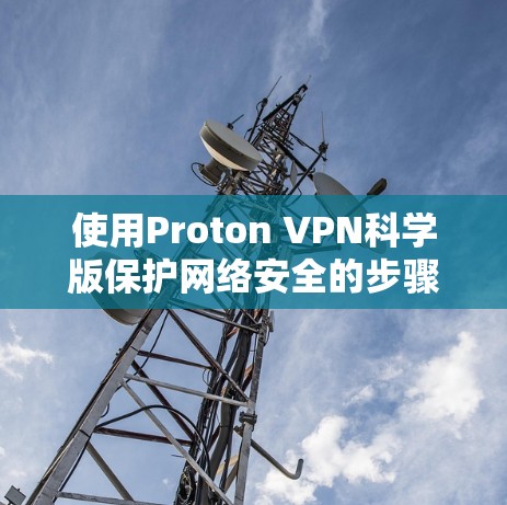 使用Proton VPN科学版保护网络安全的步骤如下