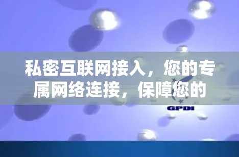 私密互联网接入，您的专属网络连接，保障您的通信安全与隐私