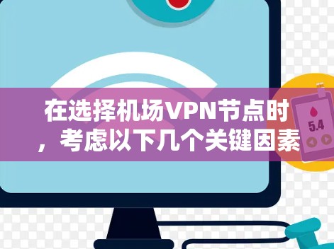 在选择<strong>机场</strong>VPN节点时，考虑以下几个关键因素