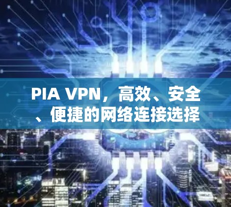 PIA VPN，高效、安全、便捷的网络连接选择
