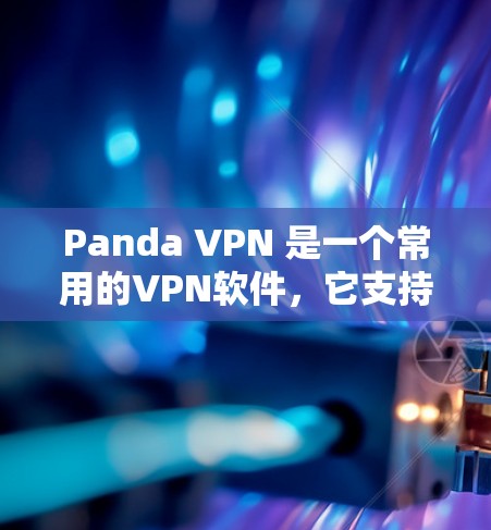 Panda VPN 是一个常用的VPN软件，它支持通过互联网、Wi-Fi或有线连接访问其他端点。Panda VPN 还有一个翻墙功能，允许用户将网络连接到另一端，从而实现VPN