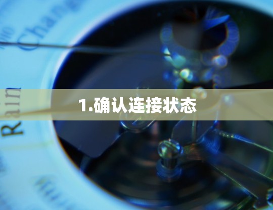 1.确认连接状态