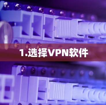 1.选择VPN软件 1.选择VPN软件