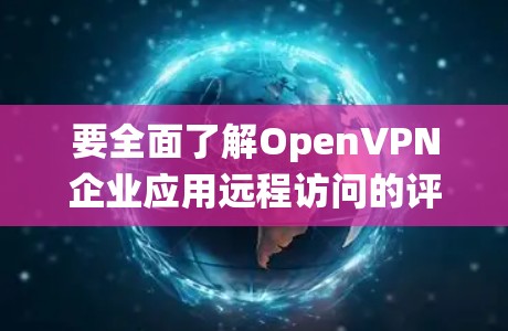 要全面了解OpenVPN企业应用远程访问的评测，可以按照以下步骤进行系统研究