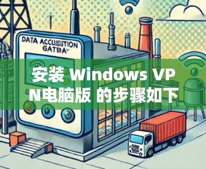 安装 Windows VPN电脑版 的步骤如下 安装 Windows VPN电脑版 的步骤如下