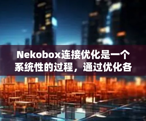 Nekobox连接优化是一个系统性的过程，通过优化各个环节可以显著提升连接性能。以下是一些具体步骤和建议