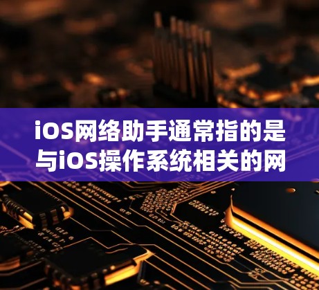 iOS网络助手通常指的是与iOS操作系统相关的网络设备、软件或服务，用于提供无线网络、移动数据服务或移动支付等网络功能。以下是一些常见的iOS网络助手
