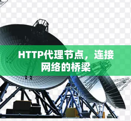 HTTP代理节点，连接网络的桥梁