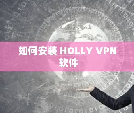 如何安装 HOLLY VPN 软件 如何安装 HOLLY VPN 软件