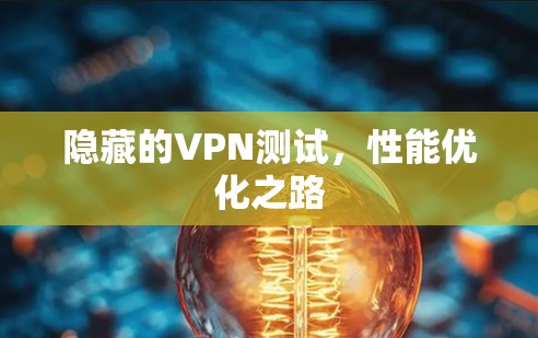 隐藏的VPN测试,性能优化之路 隐藏的VPN测试,性能优化之路