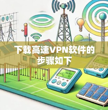 下载高速VPN软件的步骤如下