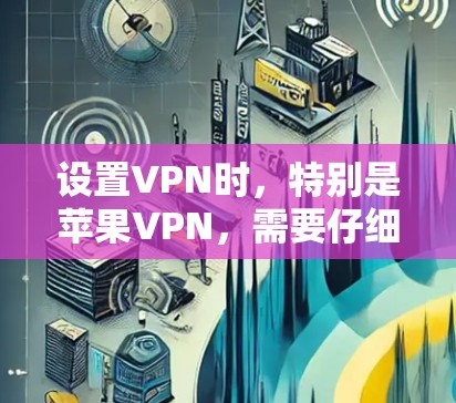 设置VPN时，特别是苹果VPN，需要仔细考虑各个部分的设置，以确保安全和流畅。以下是详细的步骤指南