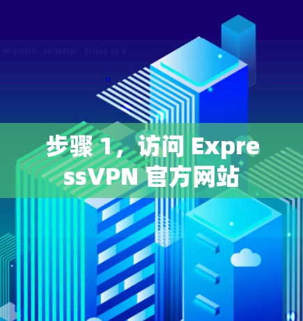 步骤 1，访问 ExpressVPN 官方网站